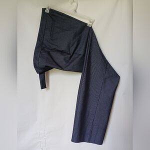 Isaac Mizrahi By Target Womens Trouser Flare Pants 16 Blue